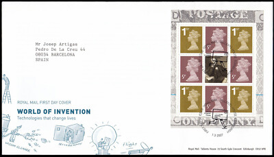 Gran Bretaña C2859 2007 SPD FDC HB de Carné Prestigio Sobre primer día Tallen