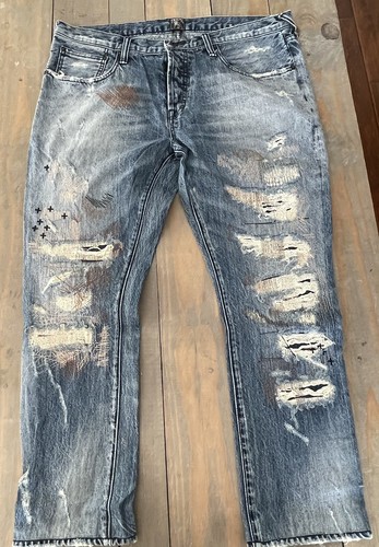 PRPS Demon Slim Fit Scribbled 