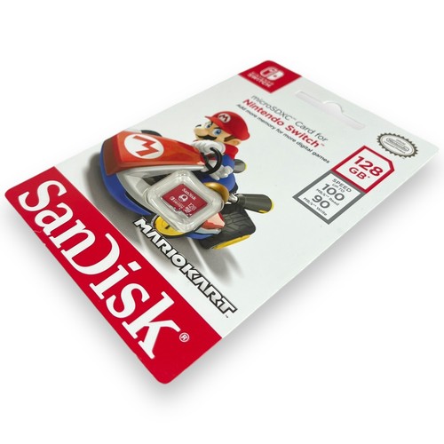 SanDisk 128GB micro SD XC Card MicroSDXC Flash Memory for Nintendo Switch - Picture 9 of 10