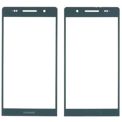 Huawei Ascend P6 Display Front Glas Scheibe Fenster schwarz