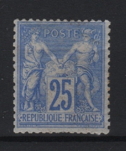 FRANCE STAMP TIMBRE YVERT N° 78 " TYPE SAGE 25c OUTREMER " NEUF x A VOIR T518 - Imagen 1 de 2