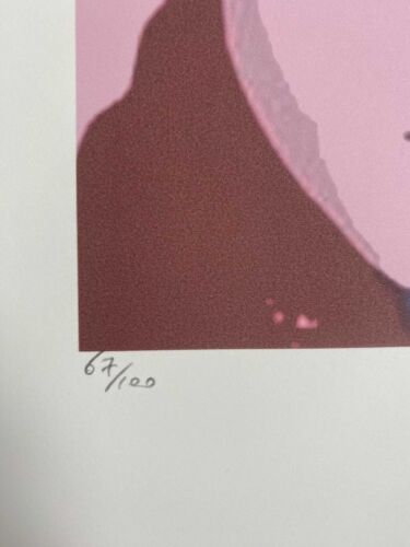 ANDY WARHOL * Elvis Presley * signed lithograph * Kunstdruck * limited # xx/100 - Bild 5 von 11