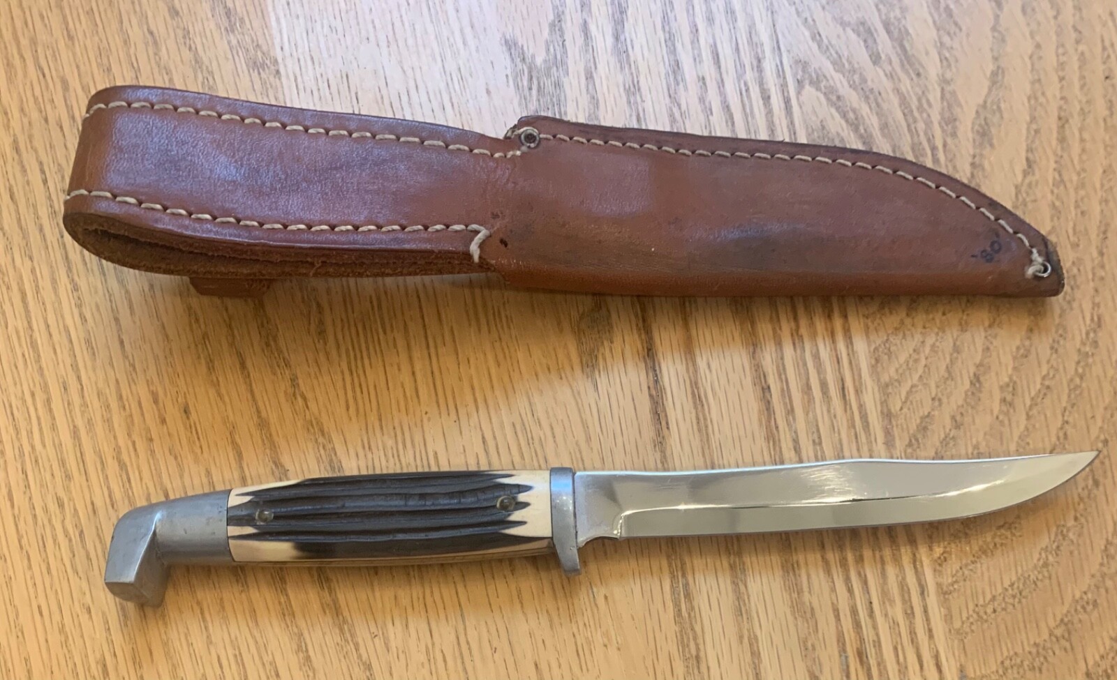 VINTAGE QUEEN FIXED BLADE KNIFE NEVER USED BRT3 eBay