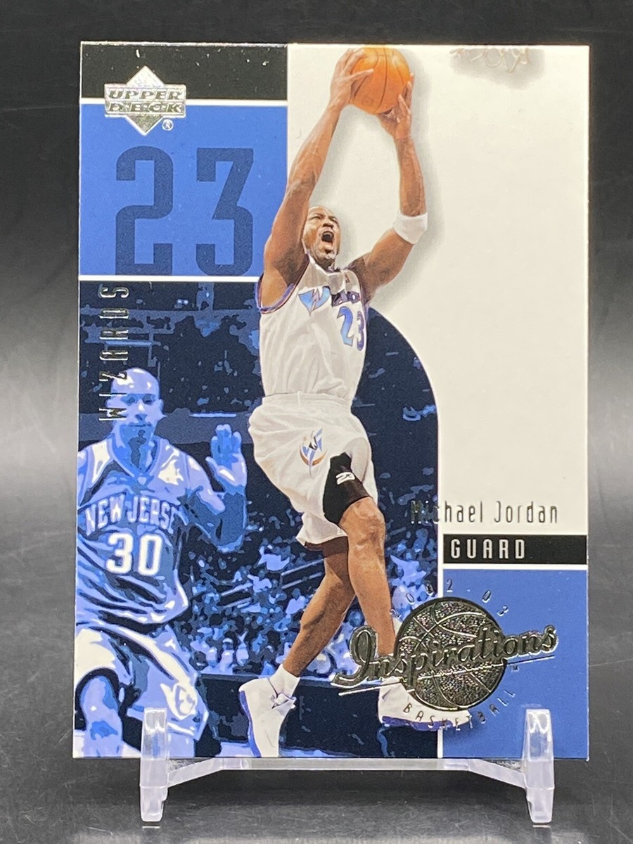 NBAカード #MichaelJordan #UPPERDECK 2002-03 Upper Deck Inspirations #89 Michael Jordan HOF Wizards