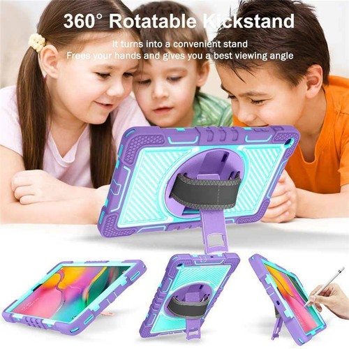 Robuste Stand Hard Case Hülle für Samsung Tab A7 A8 A9 S6 S7 S8 S9 FE Plus S10 - Bild 43 von 73