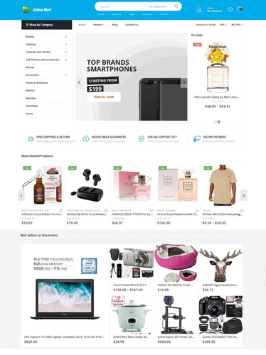 Amazon, eBay, Clickbank Affiliate Dropship Website + Free Hosting with SSL