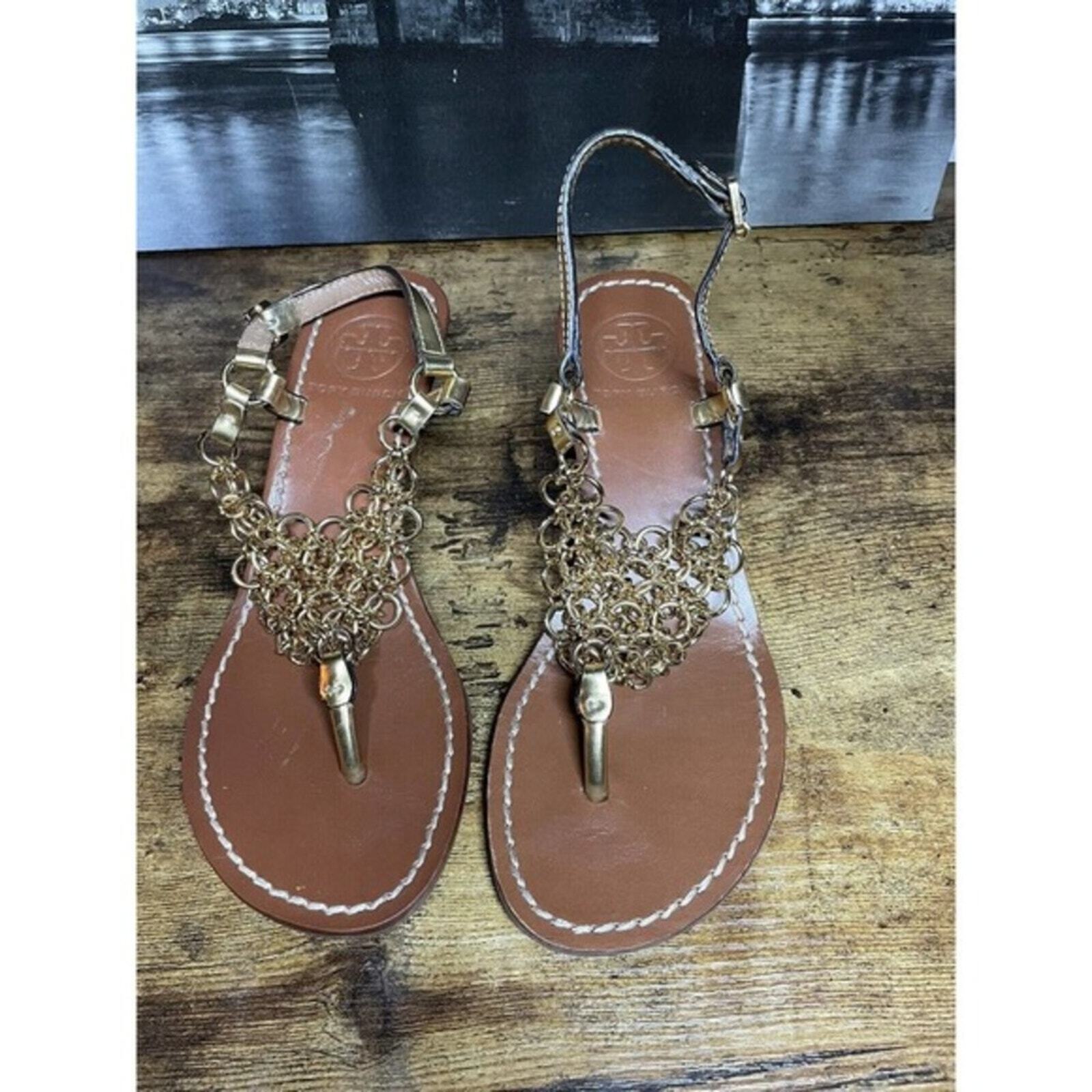 Tory Burch Sandals Women's Shoe Size‎ 5 Gem