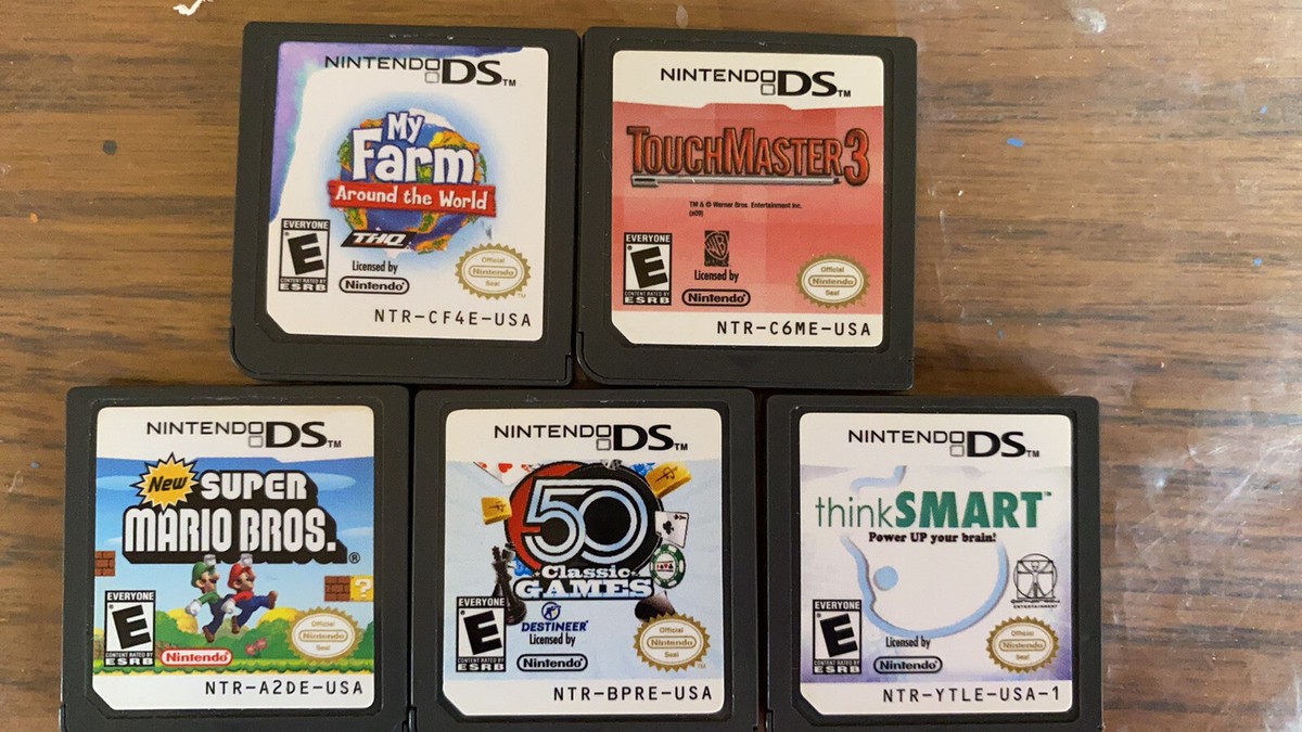 伊*5様 Nintendo DSシリーズ 3台セット ゲームカード付き Amazon.co.jp: 520 Games in 1 NDS ゲームパックカード スーパー