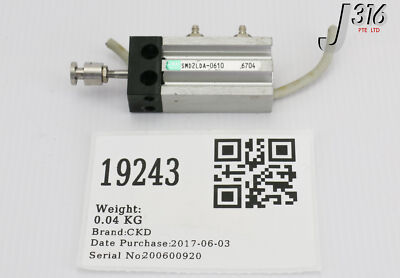 ••• 19243 CKD CYLINDER W/ CKD K3H SENSOR SMD2LDA-0610 | eBay