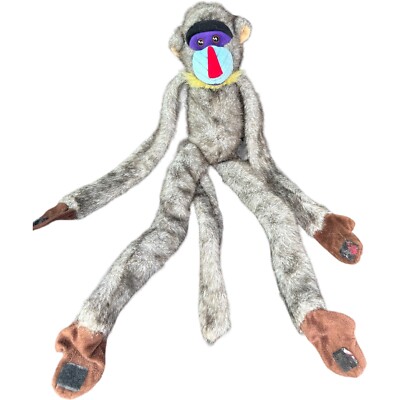 Fiesta Mandrill Monkey Long Legged Sticky Paws Hands Vintage Realistic Plush 16 