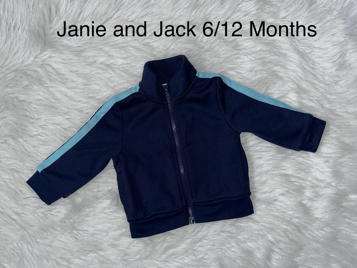Janie And Jack Sail In The Sky Zip Up Jacket 6/12 Months | eBay