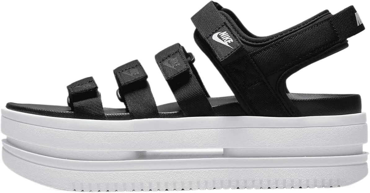 Nike Sandalo Donna Icon Classic NA Bianco Puro Platino Bianco Taglia 11