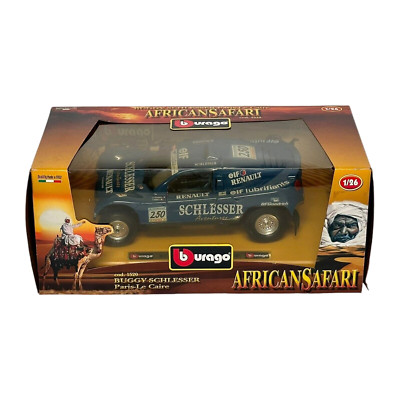 BURAGO BUGGY SCHLESSER AFRICAN SAFARI DIECAST 1:26