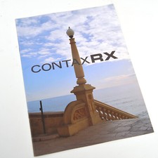CONTAX RX BROCHURE BROCHURE IN ITALIAN 23pg MINT CONDITION 