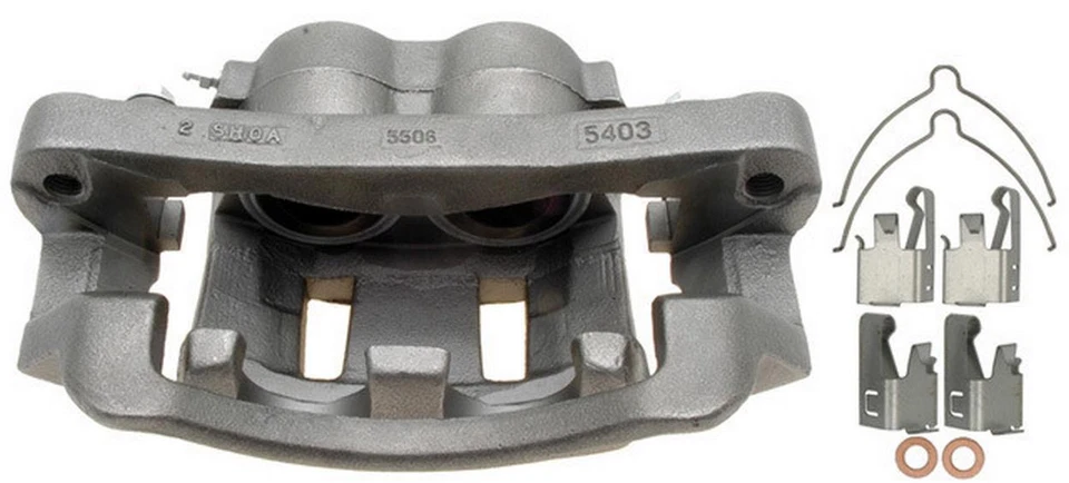 Pinza de freno de disco delantera derecha compatible con: 1999-2002 Ford F-350 Super Duty Raybestos Foto 4 de 4