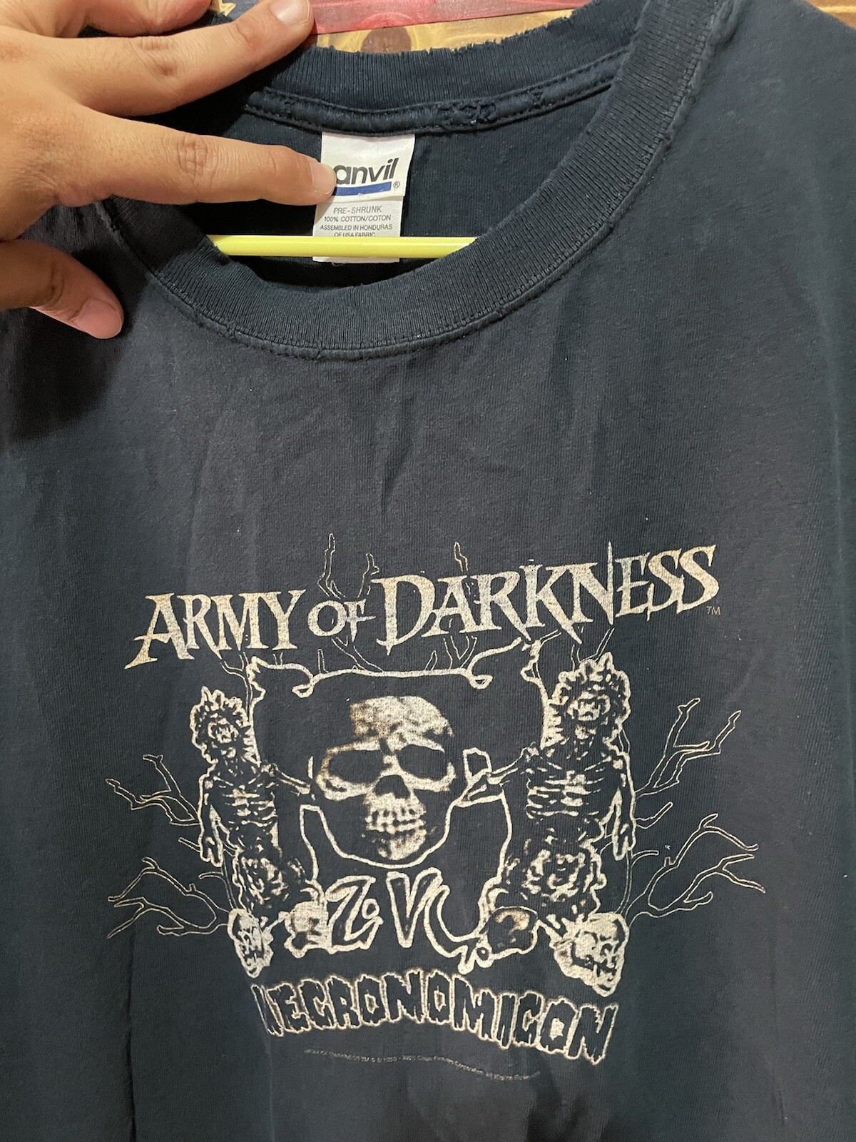 Vintage Army Of Darkness Shirt 2000s Horror Size … - image 2
