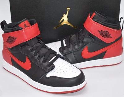 nike air jordan 1 high flyease black toe