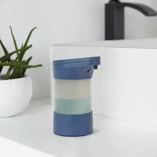 SIMPLY ESSENTIAL AUTOMATIC SOAP DISPENSER   LED INDICATOR  BRAND NEW  NAVY BLUE