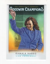 2021 UPPER DECK GOODWIN CHAMPIONS KAMALA HARRIS VICE PRESIDENT #3