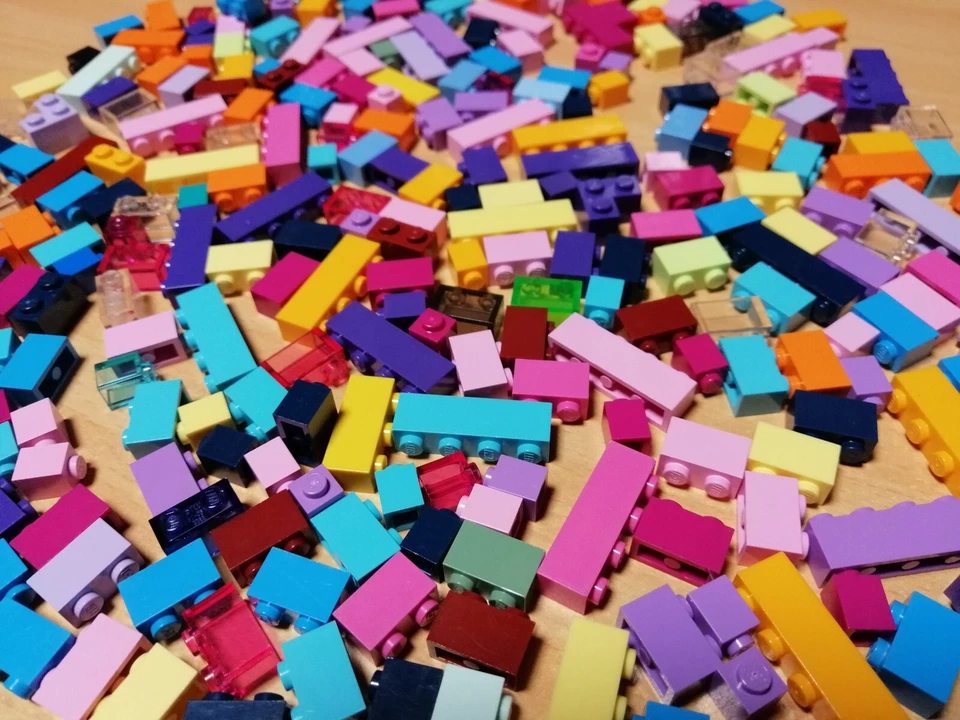 LEGO Großes Konvolut Legosteine - einreihige Steine FRIENDS / Bunte Stangen - Bild 4 von 4