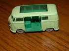 Vintage Lesney Matchbox No. 34 Volkswagen Caravette Camper Bus Green Vtg #34