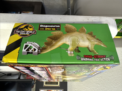 廃盤　新品  恐竜　Fossilly Stegosaurus 1996 KENNER JURASSIC PARK THE LOST WORLD STEGOSAURUS DINO-STRIKE