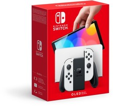 NINTENDO Switch OLED Konsole 7 Zoll weiß schwarz B-WARE