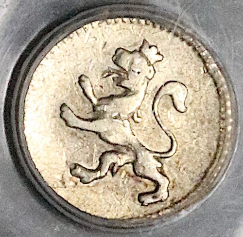 1808 PCGS AU 53 Bolivia 1/4 Real Spain Colonial RARE Coin POP 1/2 (25120702C)