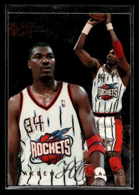 Hakeem Olajuwon 1995 Flair #169 Houston Rockets