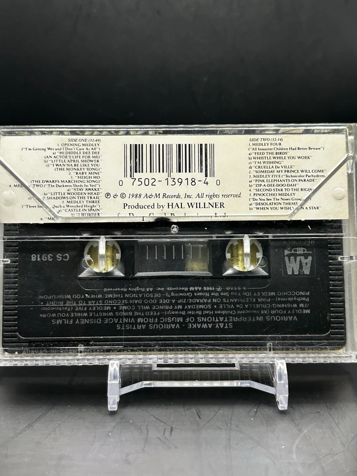 Stay Awake - Various Interpretations Of Music From Vintage Disney Films Cassette - Image 2 of 4