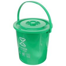 Countertop Trash Can with Lid Compost Container for Kitchen Food Waste Bin