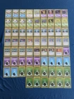 Pokemon TCG Card Lot Base Set 2 69 Cards Vintage Trainer Energy LP/MP