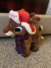 Dan Dee Battery operated dancing Singing Rudolph the red nose reindeer works