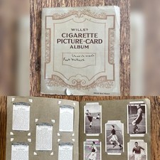 Rare Wills Association Footballers 1939 Picture Card Album Cigarette Full Set 50