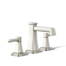 Kohler K-27399-4-SN Riff 1.2 GPM Bathroom Faucet, Polished Nickel READ