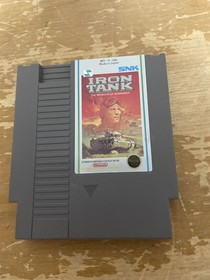 Iron Tank (Nintendo, NES) Complete in Box CIB w/ Manual, Foam