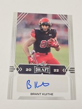 Brant Kuithe 2022 Leaf Draft Autograph Card 