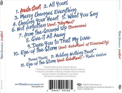 RYAN STEVENSON - FRESH START * NEW CD