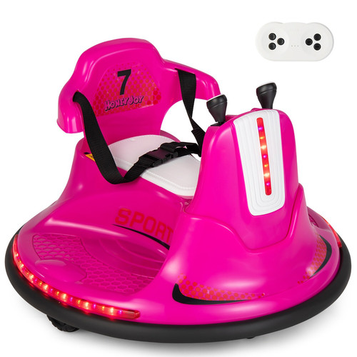 6V Bumper Car for Kids Toddlers Electric Ride On Car with 360° Spin