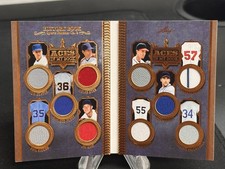 2025 LEAF HISTORY BOOK 10 GU JERSEY RELICS RYAN SEAVER NIEKRO GLAVINE KAAT+ /25