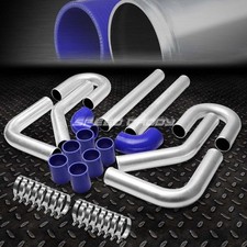 Universal 8pc 2.5 Aluminum Fmic Turbo Intercooler Pipingelbowcoupler Diy Kit