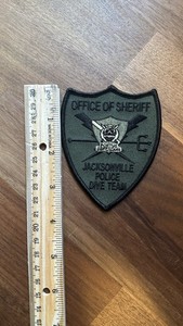 JACKSONVILLE FLORIDA SHERIFF DIVE TEAM SHOULDER PATCH