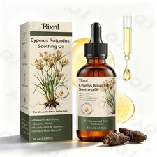 Cyperus Rotundus Oil, Natural Post Hair Removal Care Oil Magnolia Soothing Oil