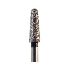 Microcopy 2424CS NeoDiamond FG Coarse Short Shank Round Taper Diamond Burs 25/Pk