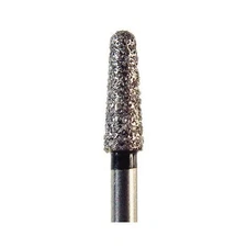 Microcopy 2424CS NeoDiamond FG Coarse Short Shank Round Taper Diamond Burs 25/Pk
