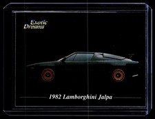 1992 All Sports Marketing Exotic Dreams 7 1982 Lamborghini Jalpa 1992 All Sports Marketing Exotic Dreams 7 1982 Lamborghini Jalpa