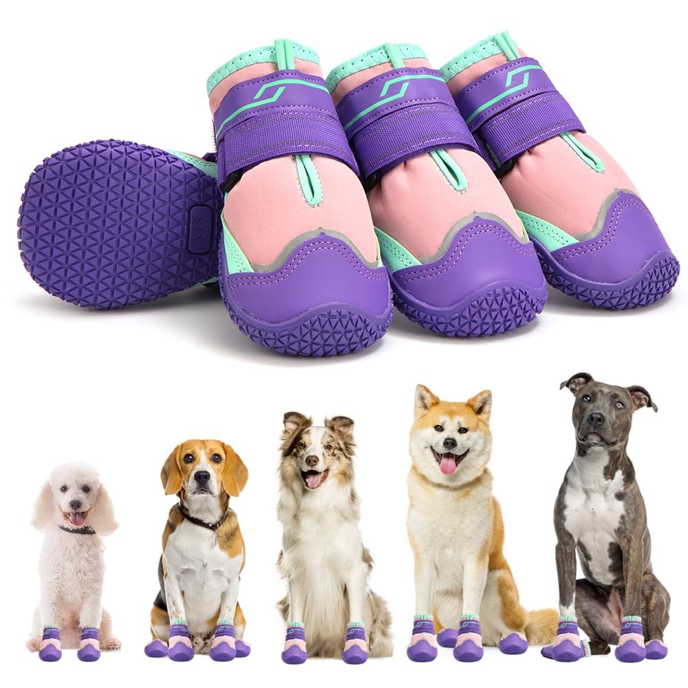 Dog Shoes for Large Dogs Anti-Slip Dog Boots Paw Protectors for - Main Image