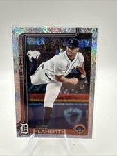 2025 Topps #504 Jack Flaherty, Detroit Tigers - Holo Foil Parallel Insert
