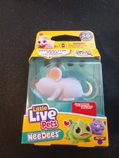 Little Live Pets NeeDees Scamper Mouse Interactive Toy NEW