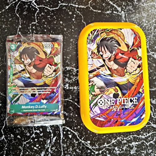 One Piece Mini Case Set Vol. 3 -Monkey.D.Luffy- Promo Cards with empty tins